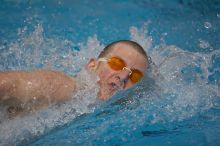 Scott Drews of the University of Texas Men's Varsity Swim Team placed 5th in the 1st heat of the 1650 Freestyle Finals with a time of 15:38.65 at the Speedo American Short Course Championships.

Filename: SRM_20060304_185242_3.jpg
Aperture: f/2.8
Shutter Speed: 1/1000
Body: Canon EOS 20D
Lens: Canon EF 80-200mm f/2.8 L