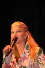 Jessica Simpson performs on the third day of Music Midtown, 2004.

Filename: IMG_7274.jpg
Aperture: f/2.8
Shutter Speed: 1/250
Body: Canon EOS DIGITAL REBEL
Lens: Canon EF 80-200mm f/2.8 L