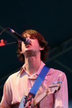 The Whigs perform on the third day of Music Midtown, 2004.

Filename: IMG_7065.jpg
Aperture: f/3.2
Shutter Speed: 1/250
Body: Canon EOS DIGITAL REBEL
Lens: Canon EF 80-200mm f/2.8 L