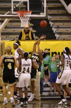 The Georgia Tech women's basketball team played Wake Forest.

Filename: IMG_1080.jpg
Aperture: f/2.8
Shutter Speed: 1/250
Body: Canon EOS DIGITAL REBEL
Lens: Canon EF 80-200mm f/2.8 L