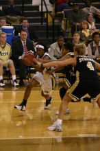 The Georgia Tech women's basketball team played Wake Forest.

Filename: IMG_1155.jpg
Aperture: f/2.8
Shutter Speed: 1/320
Body: Canon EOS DIGITAL REBEL
Lens: Canon EF 80-200mm f/2.8 L