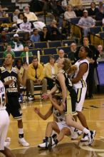 The Georgia Tech women's basketball team played Wake Forest.

Filename: IMG_1133.jpg
Aperture: f/2.8
Shutter Speed: 1/320
Body: Canon EOS DIGITAL REBEL
Lens: Canon EF 80-200mm f/2.8 L