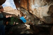 Bouldering in Hueco Tanks on 10/19/2018 with Blue Lizard Climbing and Yoga

Filename: SRM_20181019_1100310.jpg
Aperture: f/8.0
Shutter Speed: 1/250
Body: Canon EOS-1D Mark II
Lens: Canon EF 16-35mm f/2.8 L