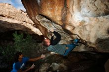 Bouldering in Hueco Tanks on 10/19/2018 with Blue Lizard Climbing and Yoga

Filename: SRM_20181019_1106170.jpg
Aperture: f/8.0
Shutter Speed: 1/250
Body: Canon EOS-1D Mark II
Lens: Canon EF 16-35mm f/2.8 L