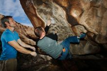Bouldering in Hueco Tanks on 10/19/2018 with Blue Lizard Climbing and Yoga

Filename: SRM_20181019_1125570.jpg
Aperture: f/8.0
Shutter Speed: 1/250
Body: Canon EOS-1D Mark II
Lens: Canon EF 16-35mm f/2.8 L