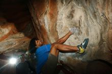 Bouldering in Hueco Tanks on 10/19/2018 with Blue Lizard Climbing and Yoga

Filename: SRM_20181019_1216540.jpg
Aperture: f/8.0
Shutter Speed: 1/250
Body: Canon EOS-1D Mark II
Lens: Canon EF 16-35mm f/2.8 L