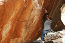 Bouldering in Hueco Tanks on 10/19/2018 with Blue Lizard Climbing and Yoga

Filename: SRM_20181019_1259390.jpg
Aperture: f/2.8
Shutter Speed: 1/640
Body: Canon EOS-1D Mark II
Lens: Canon EF 50mm f/1.8 II