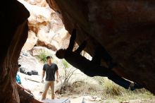 Bouldering in Hueco Tanks on 10/19/2018 with Blue Lizard Climbing and Yoga

Filename: SRM_20181019_1311460.jpg
Aperture: f/4.0
Shutter Speed: 1/320
Body: Canon EOS-1D Mark II
Lens: Canon EF 50mm f/1.8 II