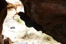 Bouldering in Hueco Tanks on 10/19/2018 with Blue Lizard Climbing and Yoga

Filename: SRM_20181019_1320470.jpg
Aperture: f/4.0
Shutter Speed: 1/250
Body: Canon EOS-1D Mark II
Lens: Canon EF 50mm f/1.8 II