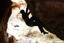 Bouldering in Hueco Tanks on 10/19/2018 with Blue Lizard Climbing and Yoga

Filename: SRM_20181019_1320510.jpg
Aperture: f/4.0
Shutter Speed: 1/320
Body: Canon EOS-1D Mark II
Lens: Canon EF 50mm f/1.8 II
