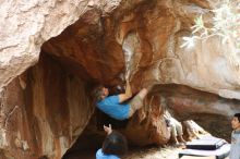 Bouldering in Hueco Tanks on 10/19/2018 with Blue Lizard Climbing and Yoga

Filename: SRM_20181019_1325120.jpg
Aperture: f/2.8
Shutter Speed: 1/400
Body: Canon EOS-1D Mark II
Lens: Canon EF 50mm f/1.8 II