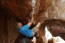 Bouldering in Hueco Tanks on 10/19/2018 with Blue Lizard Climbing and Yoga

Filename: SRM_20181019_1357171.jpg
Aperture: f/2.8
Shutter Speed: 1/500
Body: Canon EOS-1D Mark II
Lens: Canon EF 50mm f/1.8 II