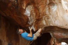 Bouldering in Hueco Tanks on 10/19/2018 with Blue Lizard Climbing and Yoga

Filename: SRM_20181019_1415320.jpg
Aperture: f/2.8
Shutter Speed: 1/320
Body: Canon EOS-1D Mark II
Lens: Canon EF 50mm f/1.8 II