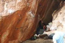 Bouldering in Hueco Tanks on 10/19/2018 with Blue Lizard Climbing and Yoga

Filename: SRM_20181019_1421100.jpg
Aperture: f/4.0
Shutter Speed: 1/250
Body: Canon EOS-1D Mark II
Lens: Canon EF 50mm f/1.8 II