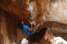 Bouldering in Hueco Tanks on 10/19/2018 with Blue Lizard Climbing and Yoga

Filename: SRM_20181019_1427550.jpg
Aperture: f/2.8
Shutter Speed: 1/250
Body: Canon EOS-1D Mark II
Lens: Canon EF 50mm f/1.8 II