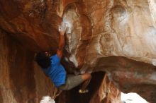 Bouldering in Hueco Tanks on 10/19/2018 with Blue Lizard Climbing and Yoga

Filename: SRM_20181019_1427552.jpg
Aperture: f/2.8
Shutter Speed: 1/250
Body: Canon EOS-1D Mark II
Lens: Canon EF 50mm f/1.8 II