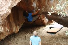 Bouldering in Hueco Tanks on 10/19/2018 with Blue Lizard Climbing and Yoga

Filename: SRM_20181019_1429420.jpg
Aperture: f/3.5
Shutter Speed: 1/800
Body: Canon EOS-1D Mark II
Lens: Canon EF 50mm f/1.8 II