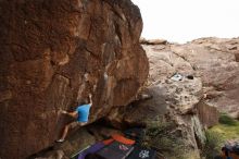Bouldering in Hueco Tanks on 10/19/2018 with Blue Lizard Climbing and Yoga

Filename: SRM_20181019_1456070.jpg
Aperture: f/5.6
Shutter Speed: 1/400
Body: Canon EOS-1D Mark II
Lens: Canon EF 16-35mm f/2.8 L