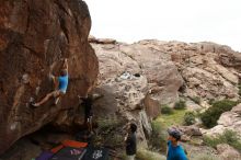 Bouldering in Hueco Tanks on 10/19/2018 with Blue Lizard Climbing and Yoga

Filename: SRM_20181019_1456360.jpg
Aperture: f/5.6
Shutter Speed: 1/640
Body: Canon EOS-1D Mark II
Lens: Canon EF 16-35mm f/2.8 L