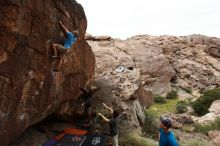 Bouldering in Hueco Tanks on 10/19/2018 with Blue Lizard Climbing and Yoga

Filename: SRM_20181019_1456580.jpg
Aperture: f/5.6
Shutter Speed: 1/640
Body: Canon EOS-1D Mark II
Lens: Canon EF 16-35mm f/2.8 L