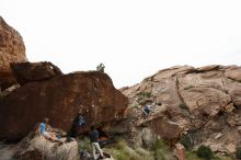 Bouldering in Hueco Tanks on 10/19/2018 with Blue Lizard Climbing and Yoga

Filename: SRM_20181019_1504070.jpg
Aperture: f/5.6
Shutter Speed: 1/500
Body: Canon EOS-1D Mark II
Lens: Canon EF 16-35mm f/2.8 L