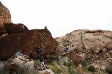 Bouldering in Hueco Tanks on 10/19/2018 with Blue Lizard Climbing and Yoga

Filename: SRM_20181019_1504140.jpg
Aperture: f/5.6
Shutter Speed: 1/500
Body: Canon EOS-1D Mark II
Lens: Canon EF 16-35mm f/2.8 L