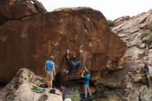 Bouldering in Hueco Tanks on 10/19/2018 with Blue Lizard Climbing and Yoga

Filename: SRM_20181019_1514130.jpg
Aperture: f/5.6
Shutter Speed: 1/500
Body: Canon EOS-1D Mark II
Lens: Canon EF 16-35mm f/2.8 L