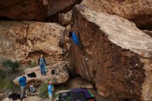 Bouldering in Hueco Tanks on 10/19/2018 with Blue Lizard Climbing and Yoga

Filename: SRM_20181019_1528020.jpg
Aperture: f/5.6
Shutter Speed: 1/320
Body: Canon EOS-1D Mark II
Lens: Canon EF 16-35mm f/2.8 L