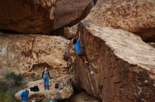 Bouldering in Hueco Tanks on 10/19/2018 with Blue Lizard Climbing and Yoga

Filename: SRM_20181019_1528100.jpg
Aperture: f/5.6
Shutter Speed: 1/320
Body: Canon EOS-1D Mark II
Lens: Canon EF 16-35mm f/2.8 L