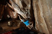 Bouldering in Hueco Tanks on 10/19/2018 with Blue Lizard Climbing and Yoga

Filename: SRM_20181019_1621040.jpg
Aperture: f/5.6
Shutter Speed: 1/250
Body: Canon EOS-1D Mark II
Lens: Canon EF 16-35mm f/2.8 L