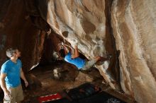 Bouldering in Hueco Tanks on 10/19/2018 with Blue Lizard Climbing and Yoga

Filename: SRM_20181019_1648590.jpg
Aperture: f/5.6
Shutter Speed: 1/250
Body: Canon EOS-1D Mark II
Lens: Canon EF 16-35mm f/2.8 L