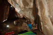 Bouldering in Hueco Tanks on 10/19/2018 with Blue Lizard Climbing and Yoga

Filename: SRM_20181019_1702550.jpg
Aperture: f/5.6
Shutter Speed: 1/250
Body: Canon EOS-1D Mark II
Lens: Canon EF 16-35mm f/2.8 L