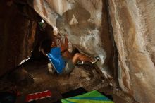 Bouldering in Hueco Tanks on 10/19/2018 with Blue Lizard Climbing and Yoga

Filename: SRM_20181019_1705230.jpg
Aperture: f/5.6
Shutter Speed: 1/250
Body: Canon EOS-1D Mark II
Lens: Canon EF 16-35mm f/2.8 L