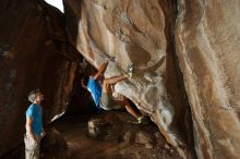 Bouldering in Hueco Tanks on 10/19/2018 with Blue Lizard Climbing and Yoga

Filename: SRM_20181019_1705510.jpg
Aperture: f/5.6
Shutter Speed: 1/250
Body: Canon EOS-1D Mark II
Lens: Canon EF 16-35mm f/2.8 L