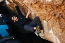 Bouldering in Hueco Tanks on 11/02/2018 with Blue Lizard Climbing and Yoga

Filename: SRM_20181102_1023160.jpg
Aperture: f/4.0
Shutter Speed: 1/160
Body: Canon EOS-1D Mark II
Lens: Canon EF 50mm f/1.8 II