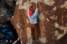 Bouldering in Hueco Tanks on 11/02/2018 with Blue Lizard Climbing and Yoga

Filename: SRM_20181102_1032471.jpg
Aperture: f/4.0
Shutter Speed: 1/800
Body: Canon EOS-1D Mark II
Lens: Canon EF 50mm f/1.8 II