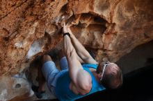 Bouldering in Hueco Tanks on 11/02/2018 with Blue Lizard Climbing and Yoga

Filename: SRM_20181102_1036370.jpg
Aperture: f/4.0
Shutter Speed: 1/320
Body: Canon EOS-1D Mark II
Lens: Canon EF 50mm f/1.8 II