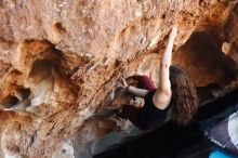 Bouldering in Hueco Tanks on 11/02/2018 with Blue Lizard Climbing and Yoga

Filename: SRM_20181102_1052200.jpg
Aperture: f/4.0
Shutter Speed: 1/250
Body: Canon EOS-1D Mark II
Lens: Canon EF 50mm f/1.8 II