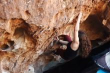 Bouldering in Hueco Tanks on 11/02/2018 with Blue Lizard Climbing and Yoga

Filename: SRM_20181102_1052201.jpg
Aperture: f/4.0
Shutter Speed: 1/250
Body: Canon EOS-1D Mark II
Lens: Canon EF 50mm f/1.8 II