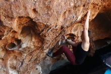 Bouldering in Hueco Tanks on 11/02/2018 with Blue Lizard Climbing and Yoga

Filename: SRM_20181102_1052210.jpg
Aperture: f/4.0
Shutter Speed: 1/320
Body: Canon EOS-1D Mark II
Lens: Canon EF 50mm f/1.8 II