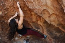 Bouldering in Hueco Tanks on 11/02/2018 with Blue Lizard Climbing and Yoga

Filename: SRM_20181102_1106420.jpg
Aperture: f/4.0
Shutter Speed: 1/500
Body: Canon EOS-1D Mark II
Lens: Canon EF 50mm f/1.8 II