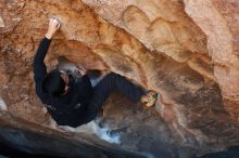 Bouldering in Hueco Tanks on 11/02/2018 with Blue Lizard Climbing and Yoga

Filename: SRM_20181102_1110170.jpg
Aperture: f/4.0
Shutter Speed: 1/320
Body: Canon EOS-1D Mark II
Lens: Canon EF 50mm f/1.8 II