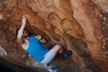 Bouldering in Hueco Tanks on 11/02/2018 with Blue Lizard Climbing and Yoga

Filename: SRM_20181102_1112410.jpg
Aperture: f/4.0
Shutter Speed: 1/500
Body: Canon EOS-1D Mark II
Lens: Canon EF 50mm f/1.8 II