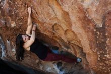 Bouldering in Hueco Tanks on 11/02/2018 with Blue Lizard Climbing and Yoga

Filename: SRM_20181102_1113361.jpg
Aperture: f/4.0
Shutter Speed: 1/500
Body: Canon EOS-1D Mark II
Lens: Canon EF 50mm f/1.8 II