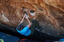 Bouldering in Hueco Tanks on 11/02/2018 with Blue Lizard Climbing and Yoga

Filename: SRM_20181102_1115180.jpg
Aperture: f/4.0
Shutter Speed: 1/400
Body: Canon EOS-1D Mark II
Lens: Canon EF 50mm f/1.8 II