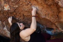 Bouldering in Hueco Tanks on 11/02/2018 with Blue Lizard Climbing and Yoga

Filename: SRM_20181102_1122570.jpg
Aperture: f/4.0
Shutter Speed: 1/500
Body: Canon EOS-1D Mark II
Lens: Canon EF 50mm f/1.8 II