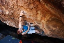 Bouldering in Hueco Tanks on 11/02/2018 with Blue Lizard Climbing and Yoga

Filename: SRM_20181102_1128450.jpg
Aperture: f/4.0
Shutter Speed: 1/320
Body: Canon EOS-1D Mark II
Lens: Canon EF 16-35mm f/2.8 L