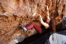 Bouldering in Hueco Tanks on 11/02/2018 with Blue Lizard Climbing and Yoga

Filename: SRM_20181102_1133450.jpg
Aperture: f/4.0
Shutter Speed: 1/320
Body: Canon EOS-1D Mark II
Lens: Canon EF 16-35mm f/2.8 L