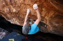 Bouldering in Hueco Tanks on 11/02/2018 with Blue Lizard Climbing and Yoga

Filename: SRM_20181102_1134580.jpg
Aperture: f/4.0
Shutter Speed: 1/400
Body: Canon EOS-1D Mark II
Lens: Canon EF 16-35mm f/2.8 L