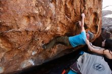 Bouldering in Hueco Tanks on 11/02/2018 with Blue Lizard Climbing and Yoga

Filename: SRM_20181102_1135100.jpg
Aperture: f/4.0
Shutter Speed: 1/500
Body: Canon EOS-1D Mark II
Lens: Canon EF 16-35mm f/2.8 L